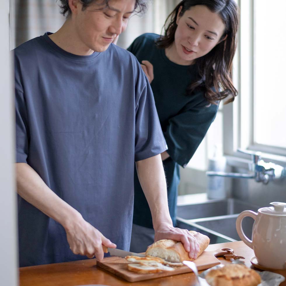 Tシャツの気軽さでパジャマの心地よさ