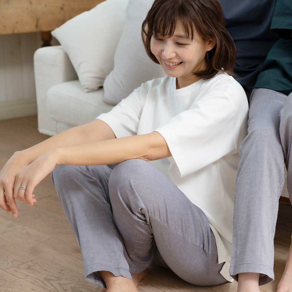 さらっと着て、眠って わたしをととのえる。