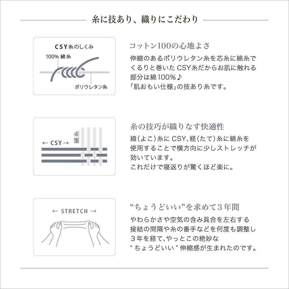 糸に技あり、織りにこだわり