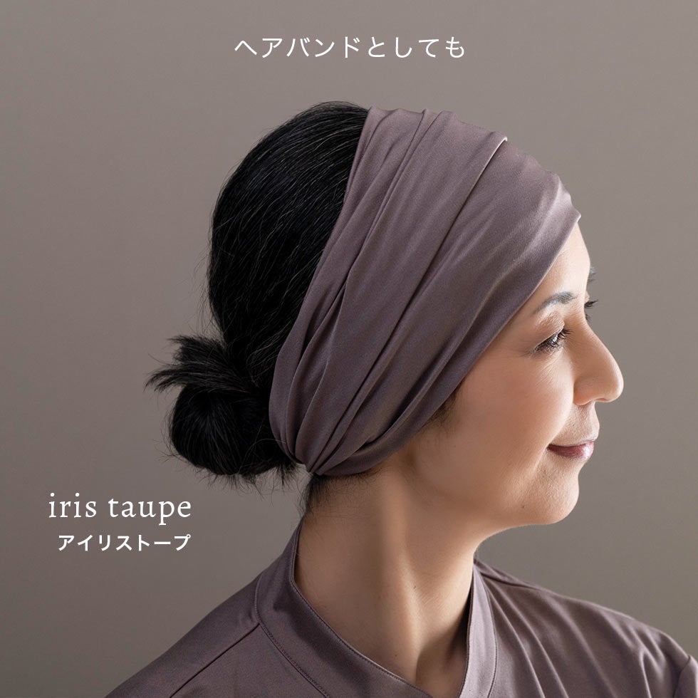ヘアバンドとしても