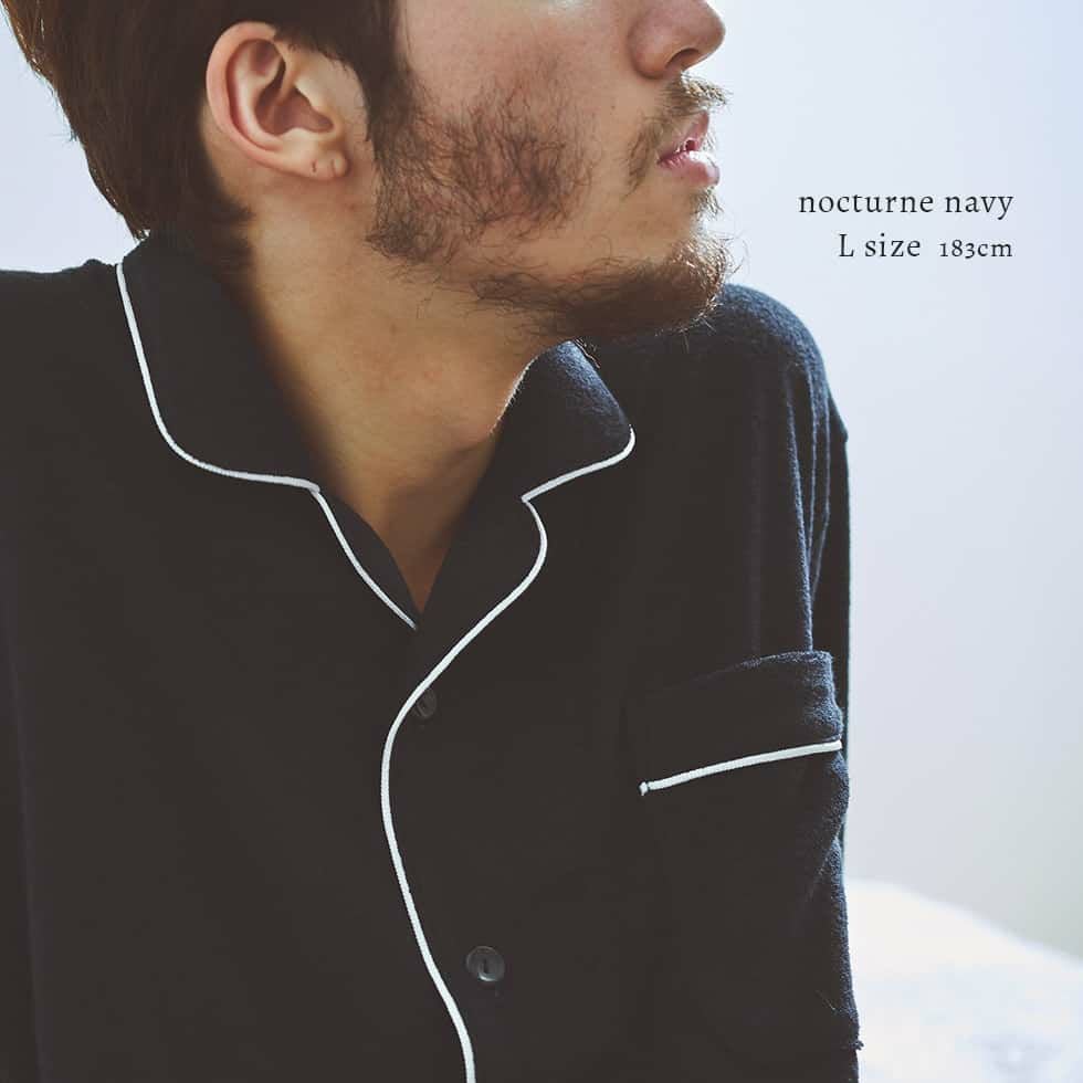 モデル身長：183cm ノクターンネイビー Lサイズ