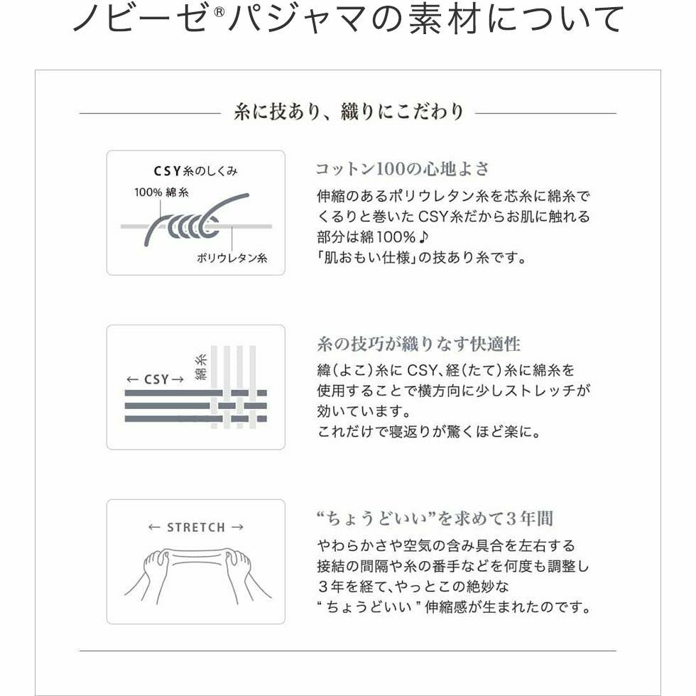【25周年福袋】ノビーゼは、糸に技あり、織りにこだわり。