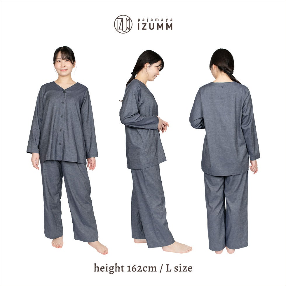 女性モデル身長：162cm Lサイズ着用