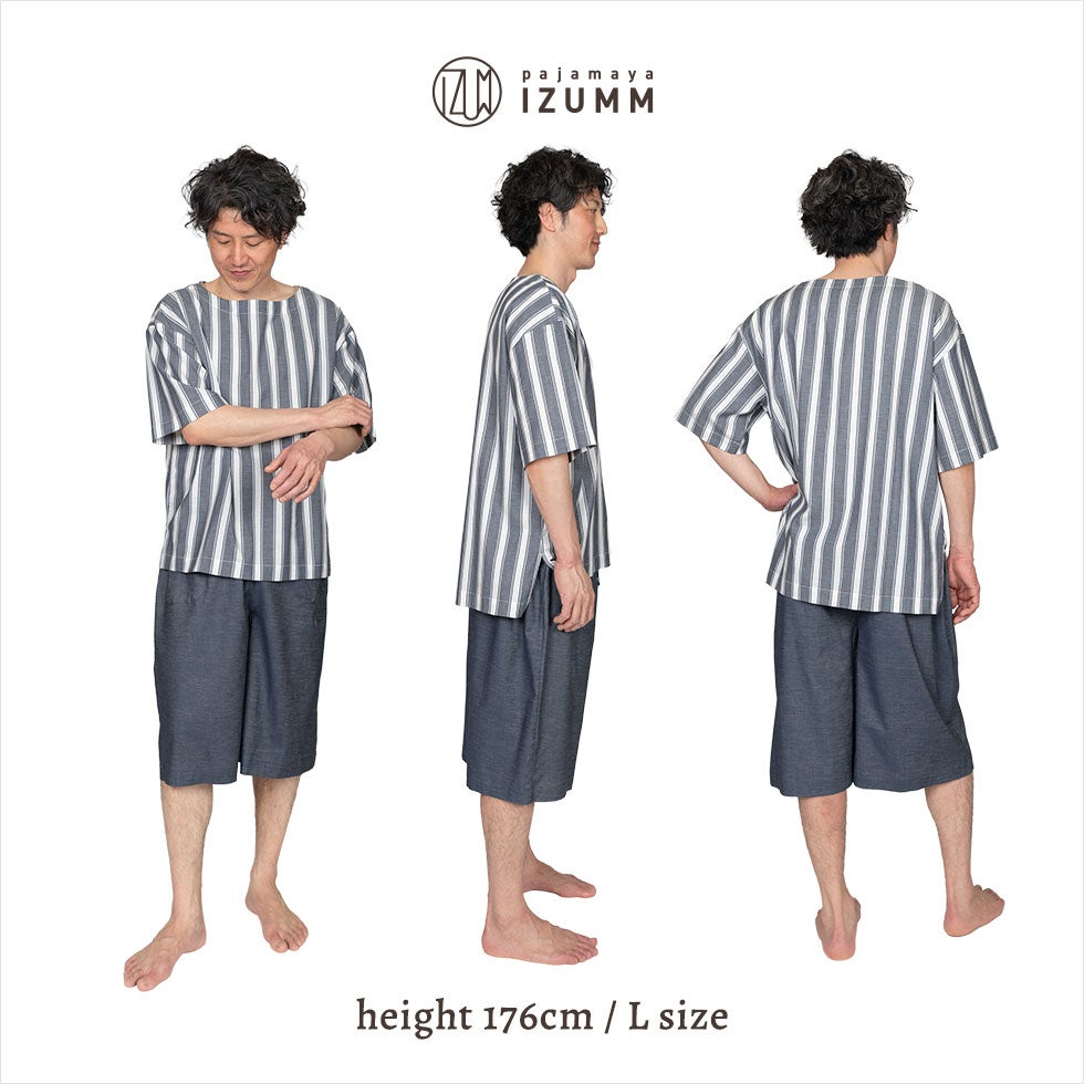 男性モデル身長：176cm Lサイズ着用