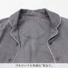 汗をかいても快適な「背当て」